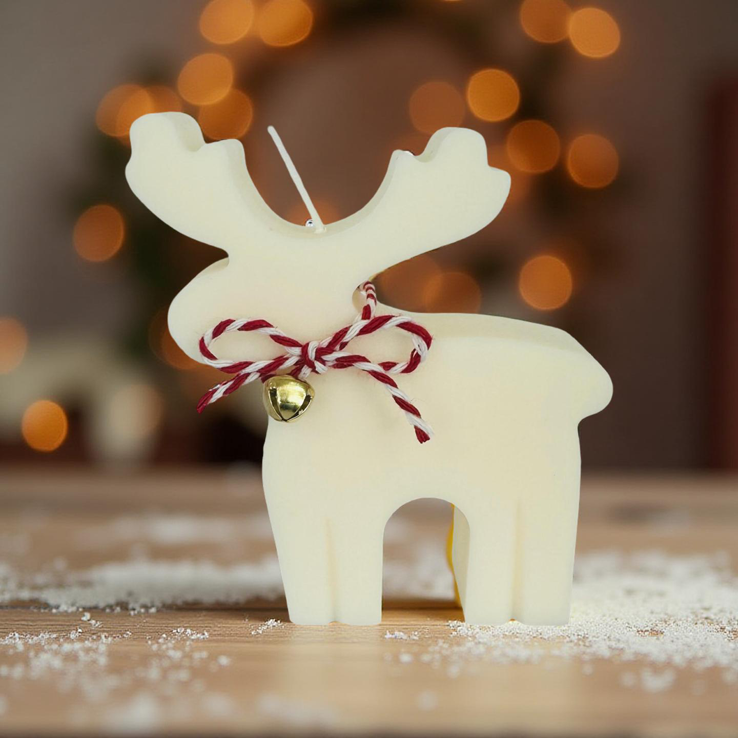 Reindeer Candle