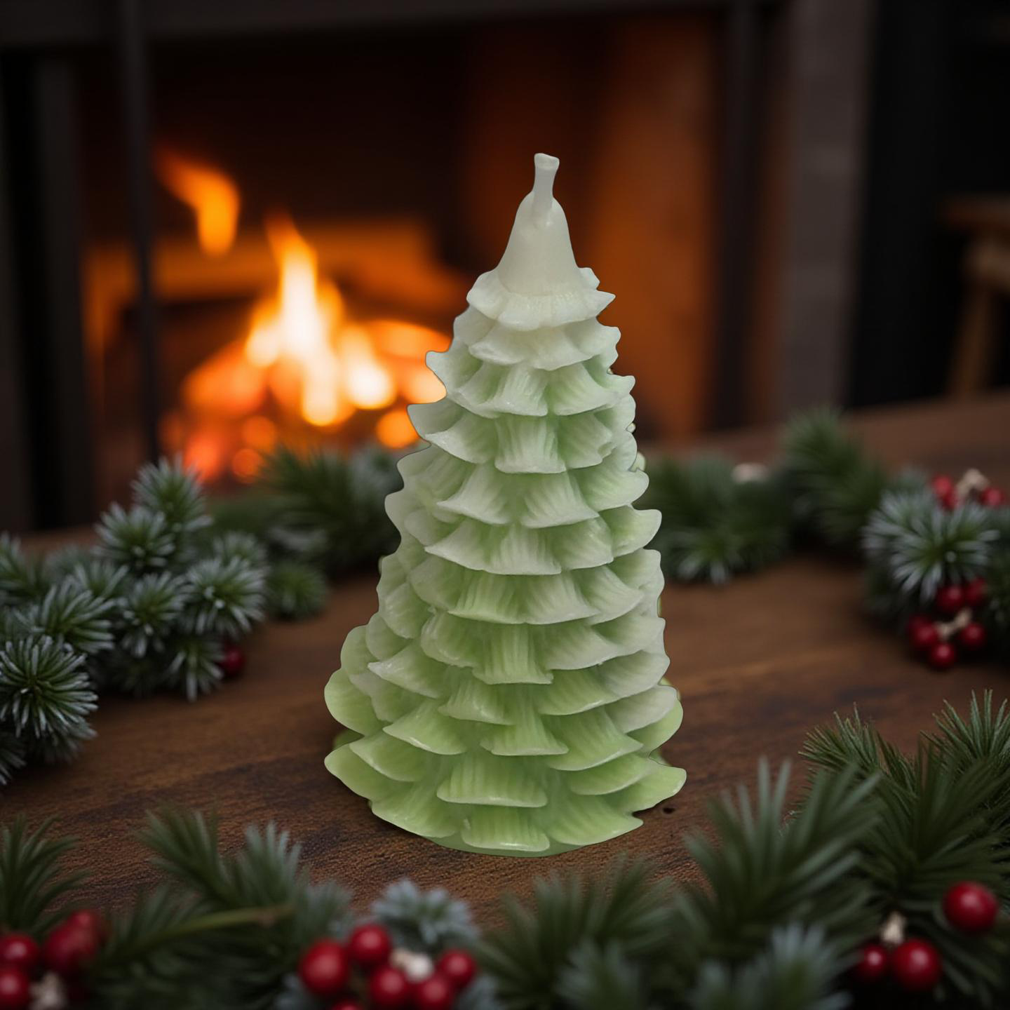 Christmas Tree Candle