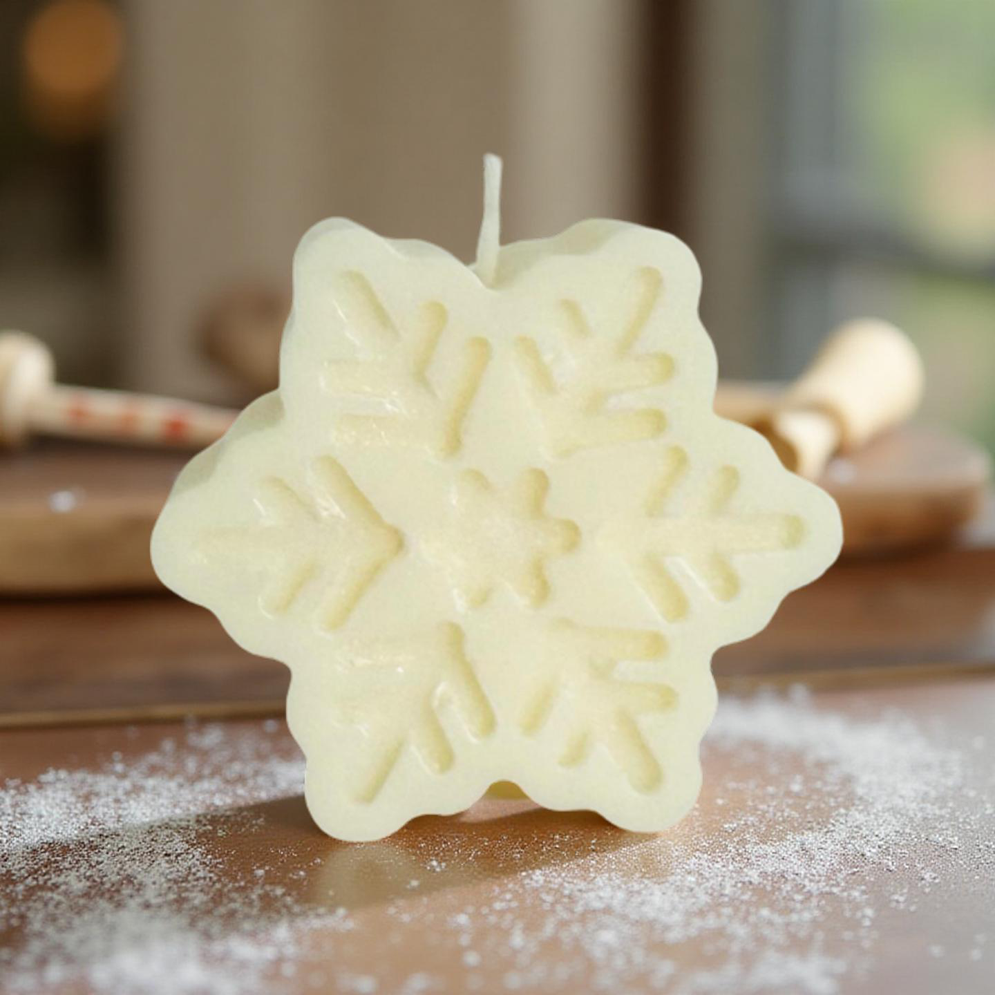 Snowflake Candle