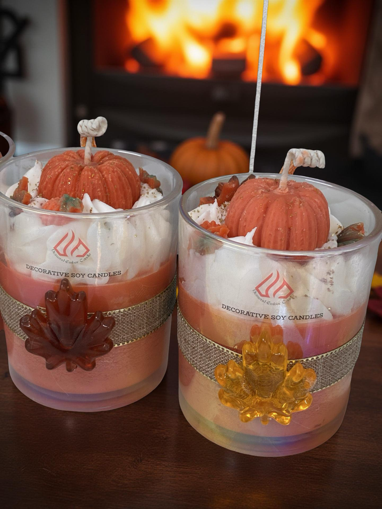 Pumpkin Bloom Candle