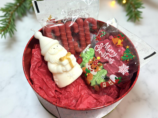 Santa Candle Gift Box