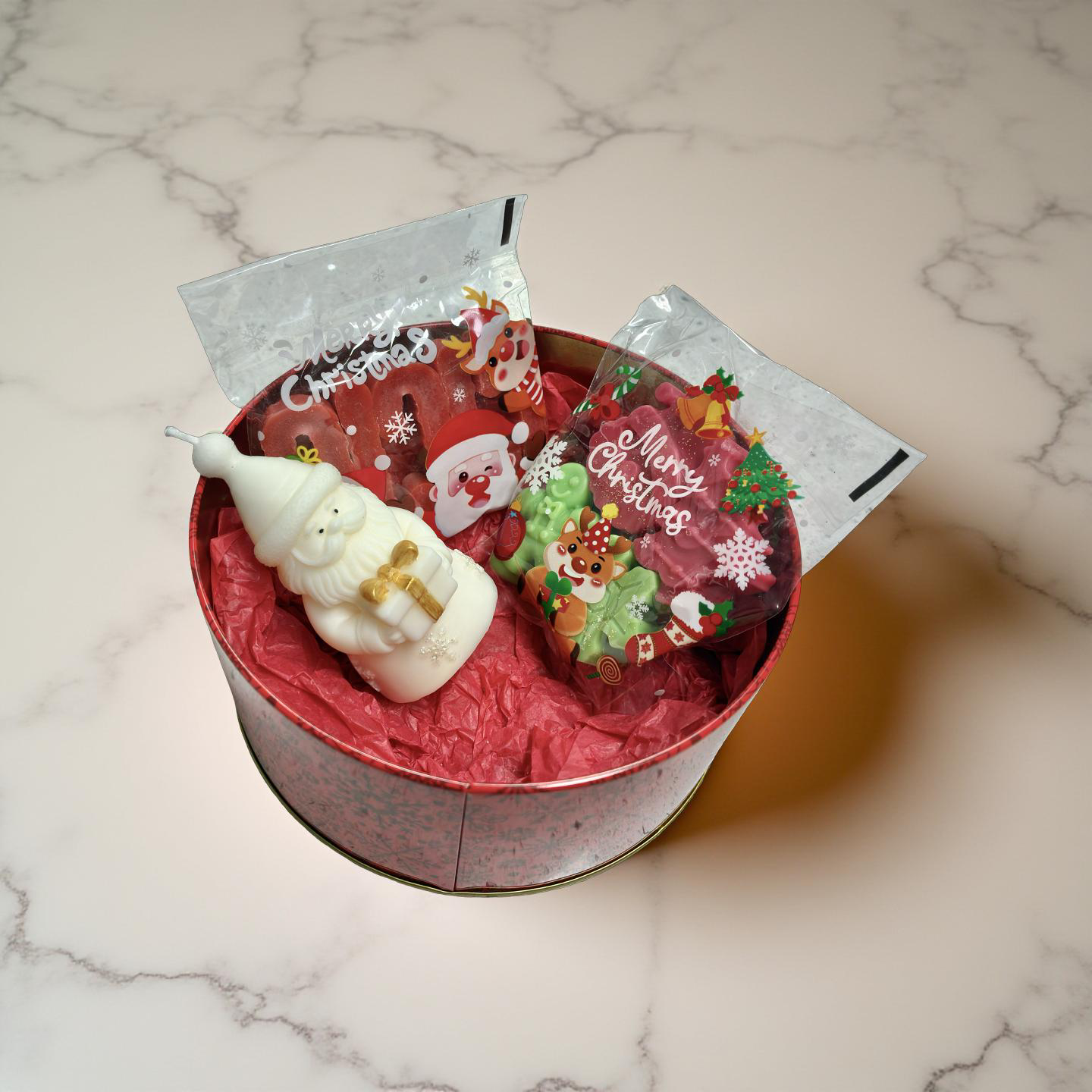 Santa Candle Gift Box