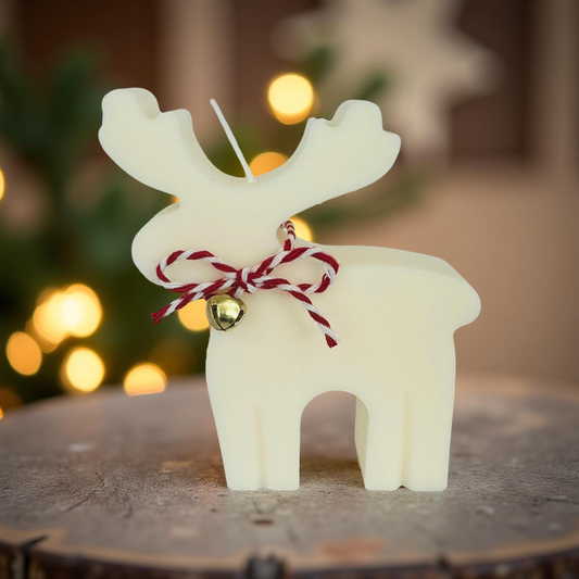 Reindeer Candle