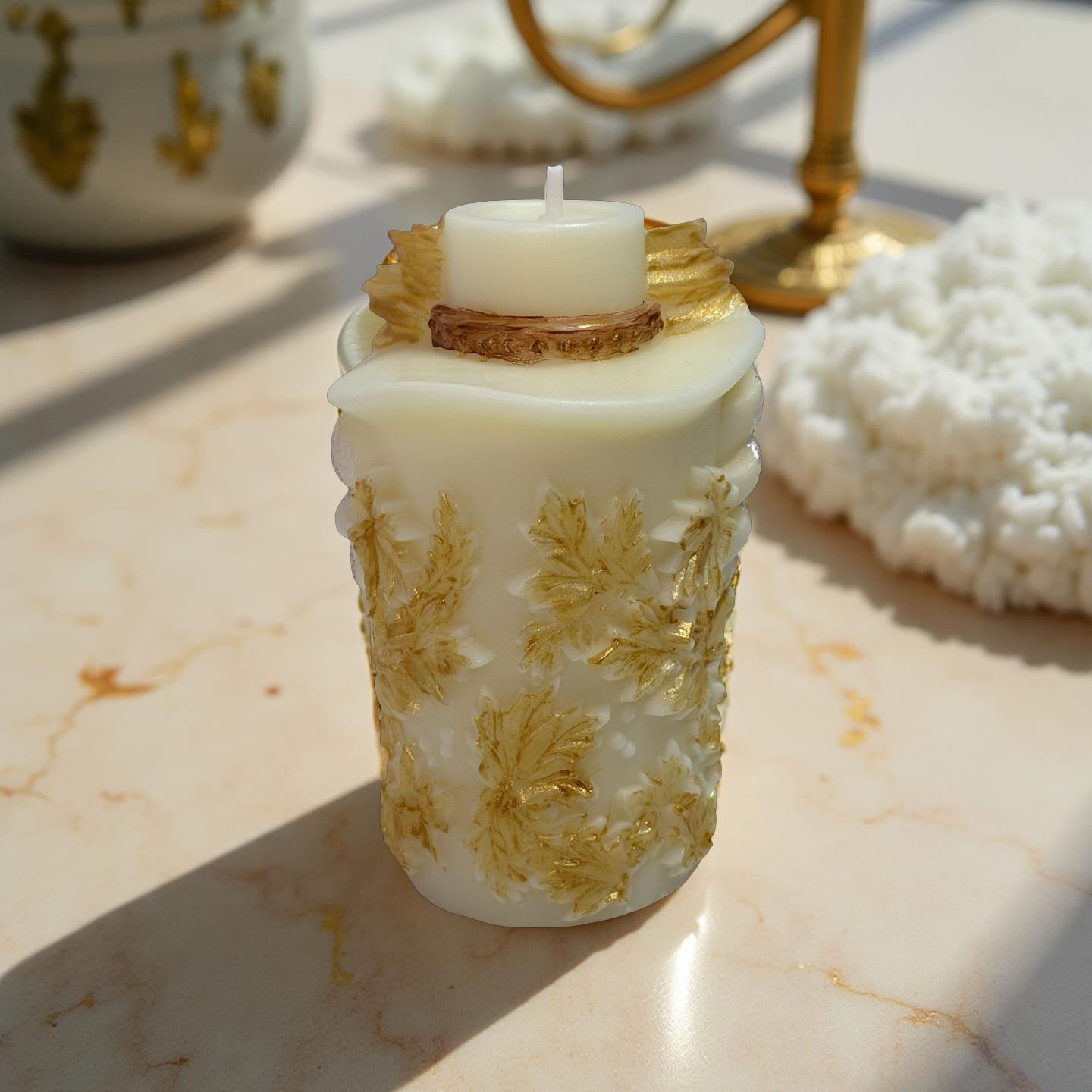 Thanksgiving Glow Candle