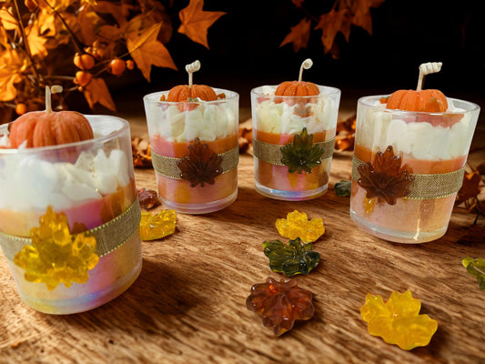 Pumpkin Bloom Candle